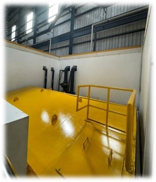 Motorized Test Pit Guard